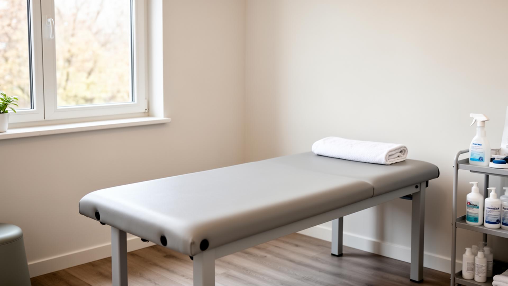 Hygiënische schoonmaak van een paramedische praktijk in Limburg